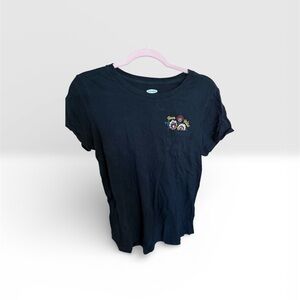 Old Navy “Born Wild” Embroidered Pocket Tee